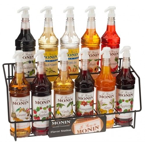 Monin Syrup Wire Rack, for 11 Bottles - 1 pc – LollicupStore