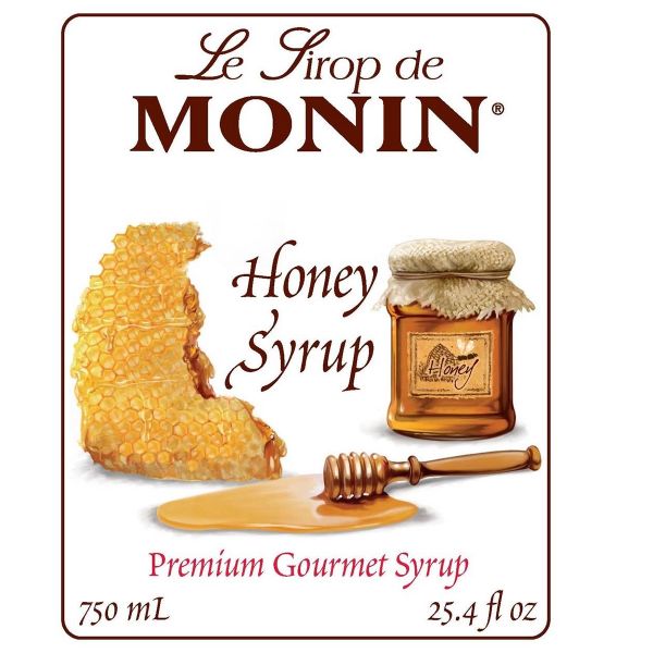 Monin Honey Syrup - Bottle (750mL)