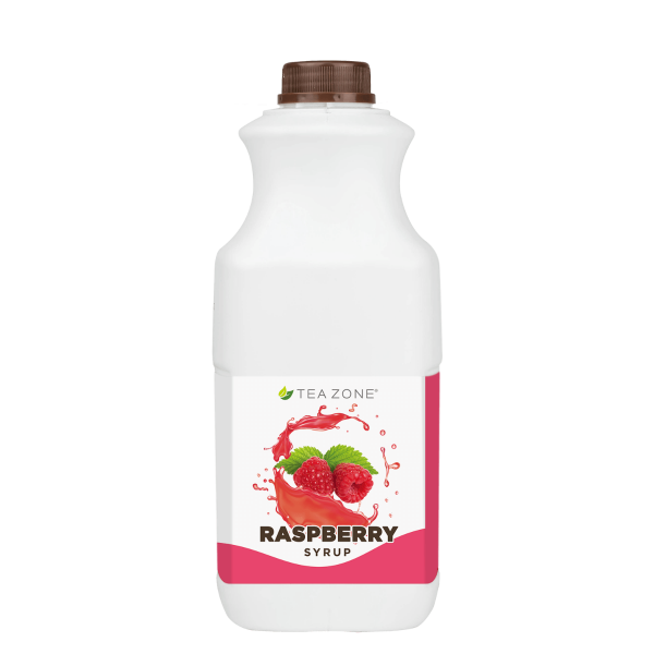 Tea Zone Raspberry Syrup - Bottle (64oz) – LollicupStore