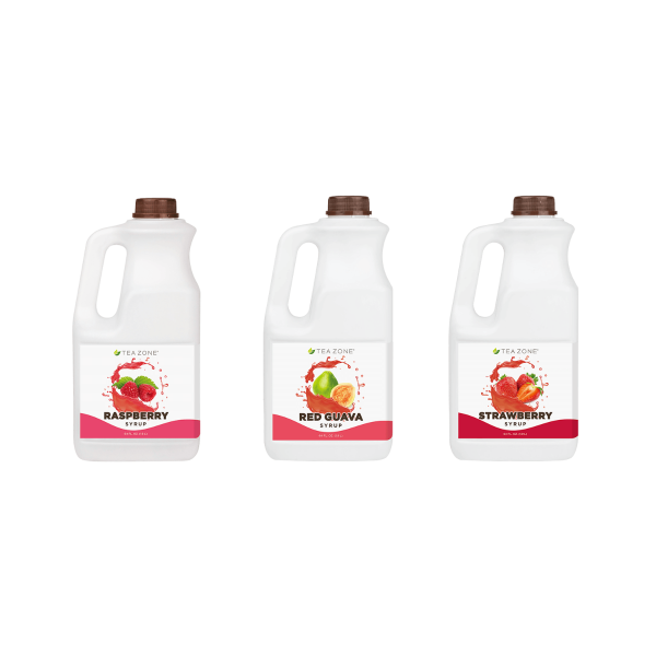 Tea Zone Strawberry Syrup - Bottle (64oz)