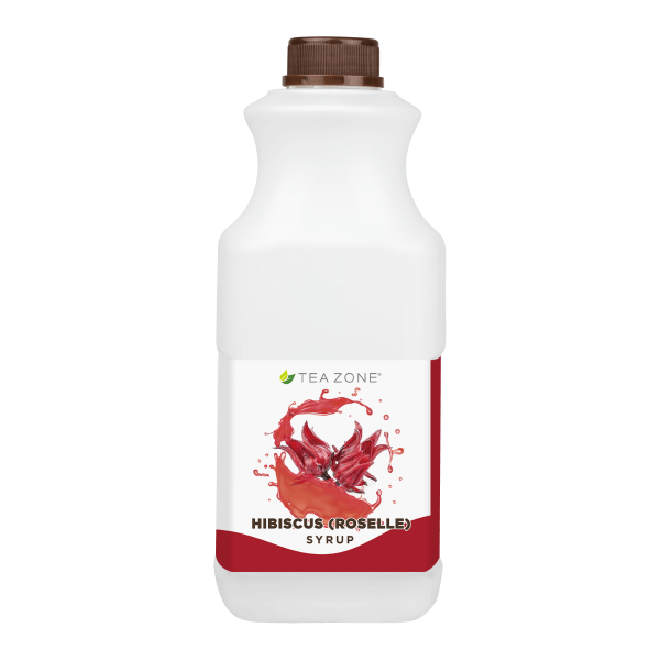 Tea Zone Hibiscus (Jamaica) Syrup - Bottle (64oz)