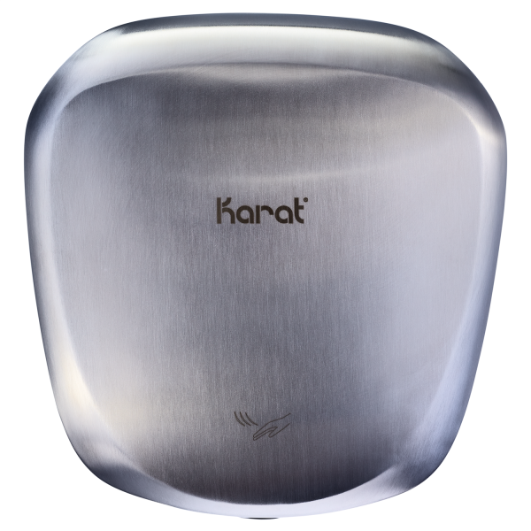 Karat High Speed Smart Stainless Steel Air Hand Dryer with HEPA Filtration - 110-130V, 1450W