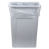 Karat High Density 55-60 Gallon Trash Can Liner (38" x 60"), 17 Micron - 200 liners