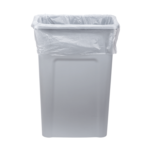 Karat Low Density 40-45 Gallon Trash Can Liner, 40 x 46, 1.5 Mil - 100 ct
