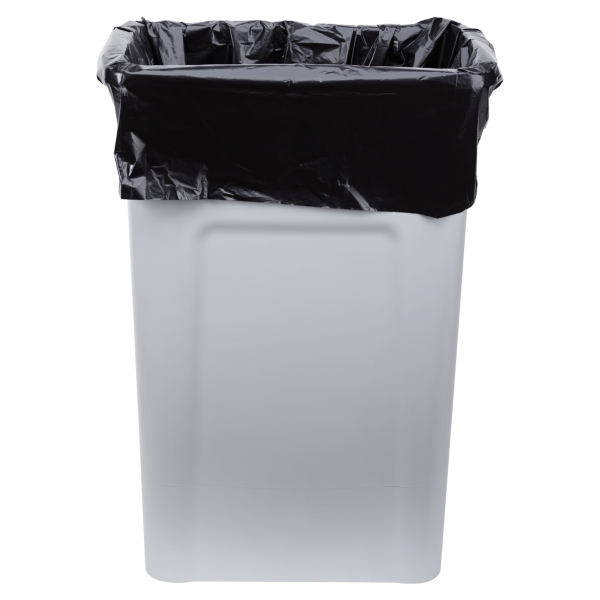 Sak-It™ 60 Gallon Clear High Density Coreless Trash Can Liners (38 x 60