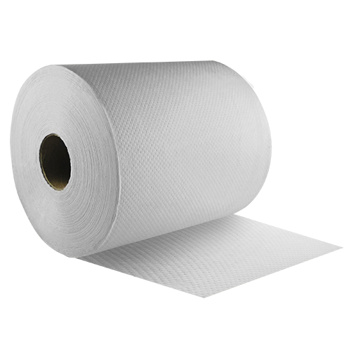 Karat Paper Towel Rolls, White - Case of 6 rolls