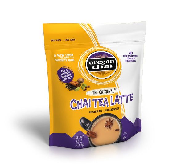 Oregon Chai Original Dry Chai Latte Mix - Bag (3 lbs)