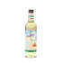 Natural Almond syrup in clear 700 mL bottle with resealable lid