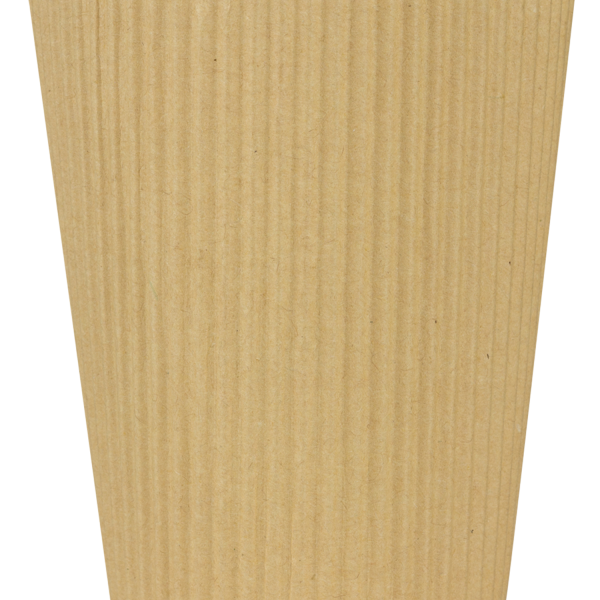 Kraft Karat 12oz Ripple Paper Hot Cup