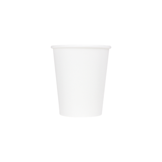 [1,000 ct] 6 oz Paper Coffee Cups | White | 70 mm – LollicupStore