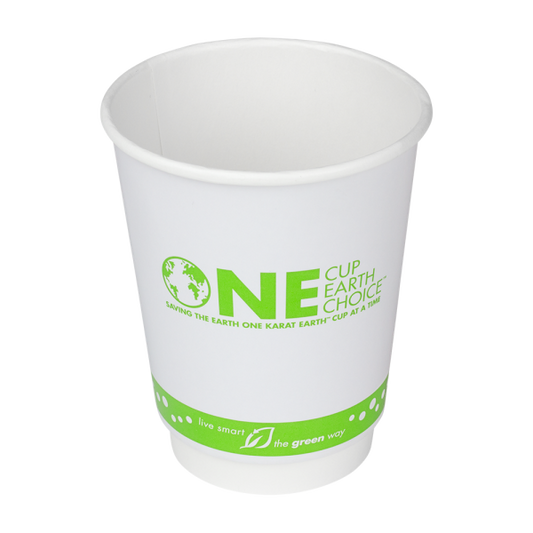 Karat Earth 12oz Eco-Friendly Insulated Paper Hot Cups (90mm), Generic ...