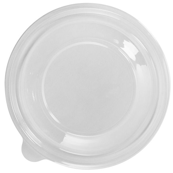 Karat 32 oz PET Plastic Salad Bowl Lids - 300 pcs