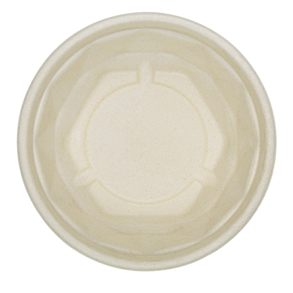 Karat Earth 16oz Natural Bagasse Take Out Bowl, Round - 500 pcs