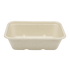 Karat Earth 20oz Natural Bagasse Take Out Container, Rectangular - 500 pcs