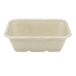 Karat Earth 24oz Natural Bagasse Take Out Container, Rectangular - 500 pcs