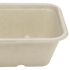 Karat Earth 24oz Natural Bagasse Take Out Container, Rectangular - 500 pcs