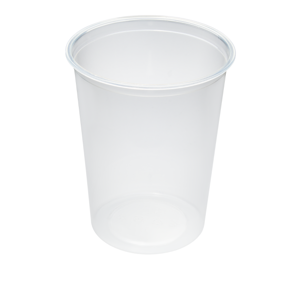 Plastic jar Eko Round