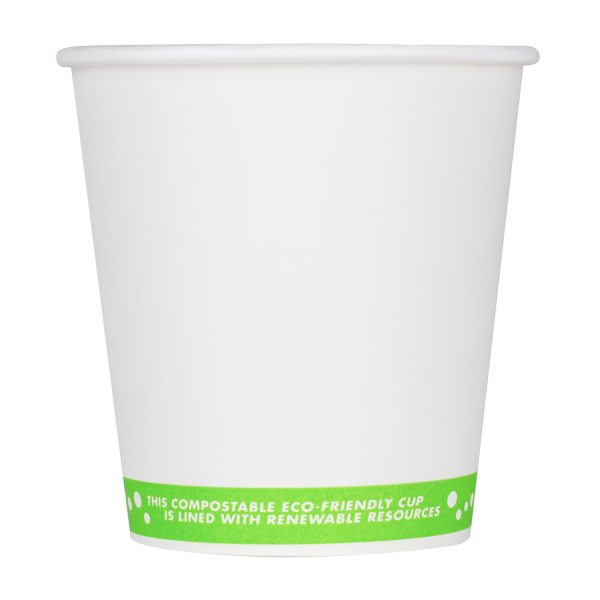 Generic Print Karat Earth 10oz Eco-Friendly Paper Hot Cups (90mm)
