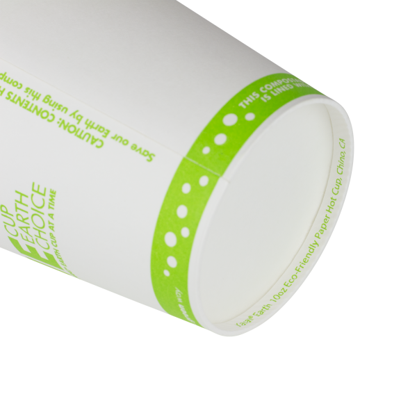 Generic Print Karat Earth 10oz Eco-Friendly Paper Hot Cups (90mm)