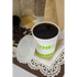 Generic Print Karat Earth 10oz Eco-Friendly Paper Hot Cups (90mm) with matching lid and coffee