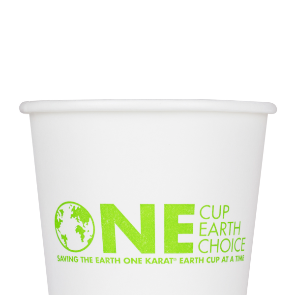 Karat Earth 12oz Eco-Friendly Paper Hot Cups (90mm), Generic Print - 1,000 pcs