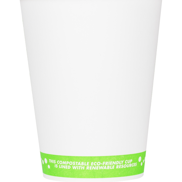 Karat Earth 12oz Eco-Friendly Paper Hot Cups (90mm), Generic Print - 1 ...