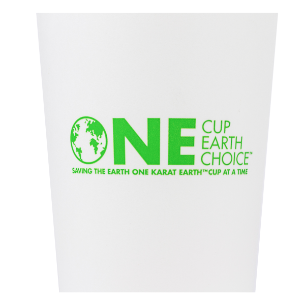 Karat Earth 32oz Eco-Friendly Paper Cold Cups (104.5mm), Generic Print - 600 pcs