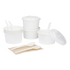 Karat Earth 12oz Eco-Friendly Paper Food Containers (114.6mm), White - 500 pcs