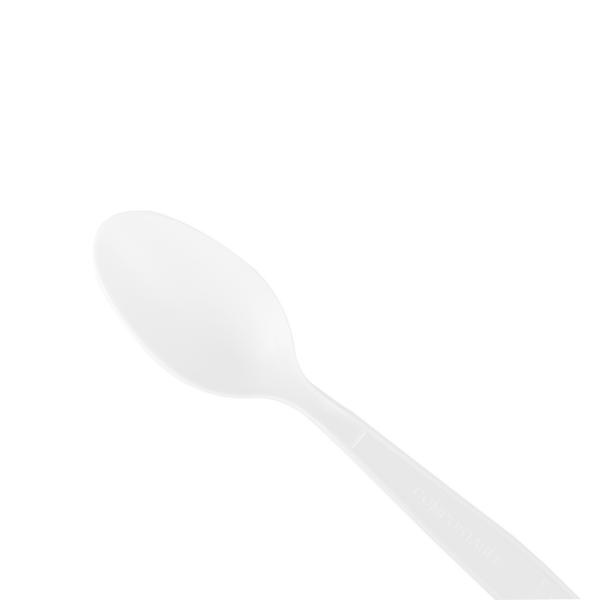 Karat Earth PLA Heavy Weight Compostable Tea Spoons, Natural - 1,000 pcs