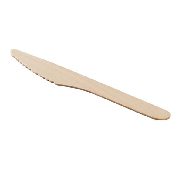 Karat Earth Wooden Compostable Heavy Weight Knife - 1,000 pcs