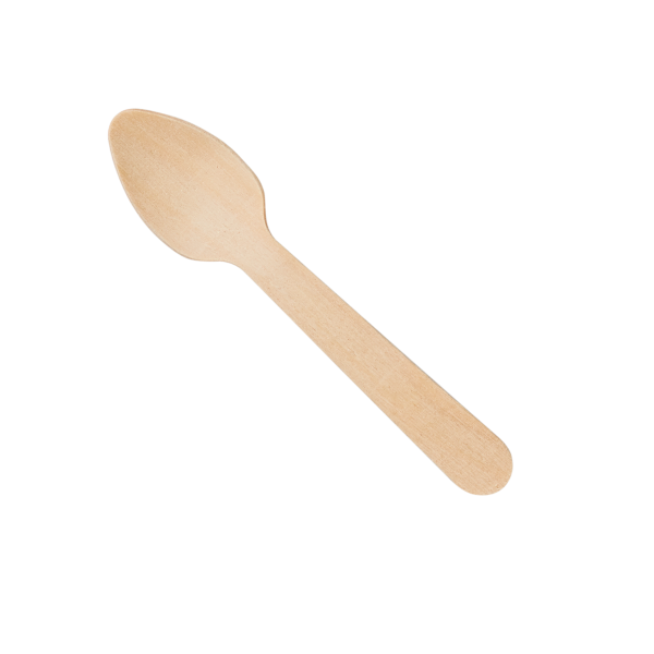 Karat Earth Wooden Compostable Heavy Weight Tasting Spoon - 4,000 pcs