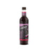 Black Cherry syrup in clear 750mL plastic bottle with labels and twist off reusable lid