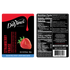 Sugar Free Strawberry Syrup labels and nutrition facts