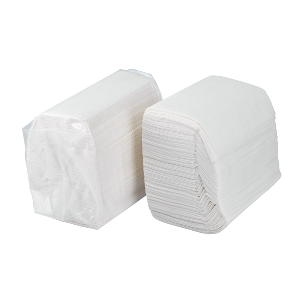 White Karat 12"x13" Off-Fold Napkins