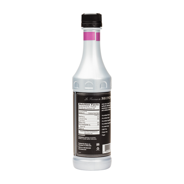 Monin Blackberry Flavoring Concentrate - Bottle (375mL)