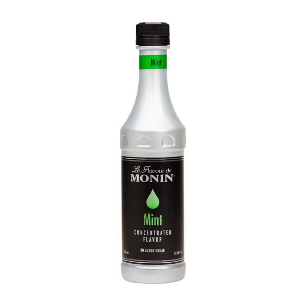 Monin Zero Calorie Natural Peppermint Flavoring Syrup 750 mL
