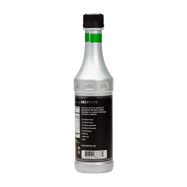 Monin Mint Flavoring Concentrate - Bottle (375mL)