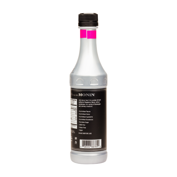 Monin Raspberry Flavoring Concentrate - Bottle (375mL) β LollicupStore