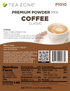 Tea Zone Classic Coffee Mix nutrition facts label