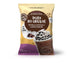Frozen hot chocolate powdered mix in 3.5 lb bag with frozen drink on the bag