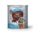 Frozen Mocha powdered mix in container with frozen drink image on container