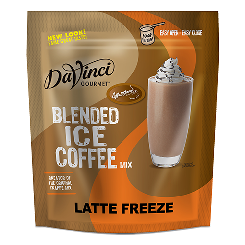 Latte Freeze mix in resealable 3 lb bag