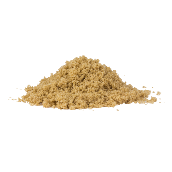 A mound of brown sugar