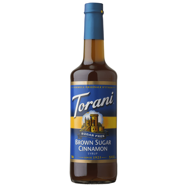 Torani Sugar Free Brown Sugar Cinnamon Syrup - Bottle (750mL)