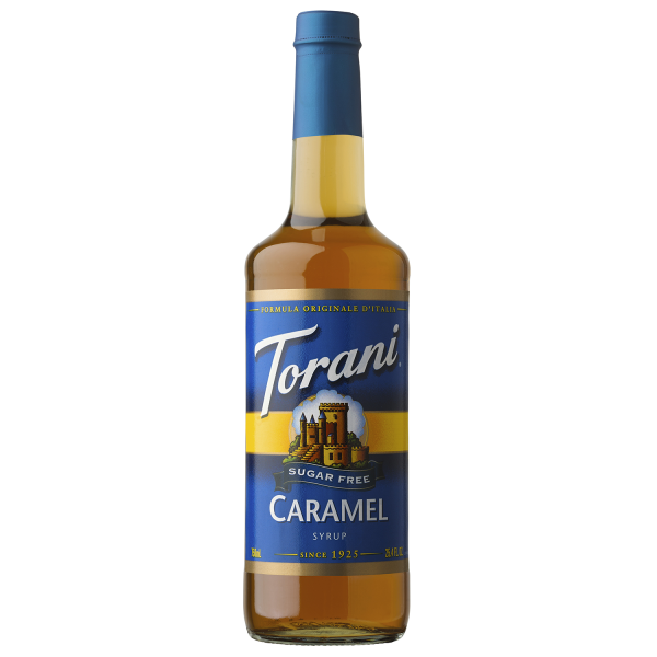 Torani Sugar Free Caramel Syrup - Bottle (750mL)