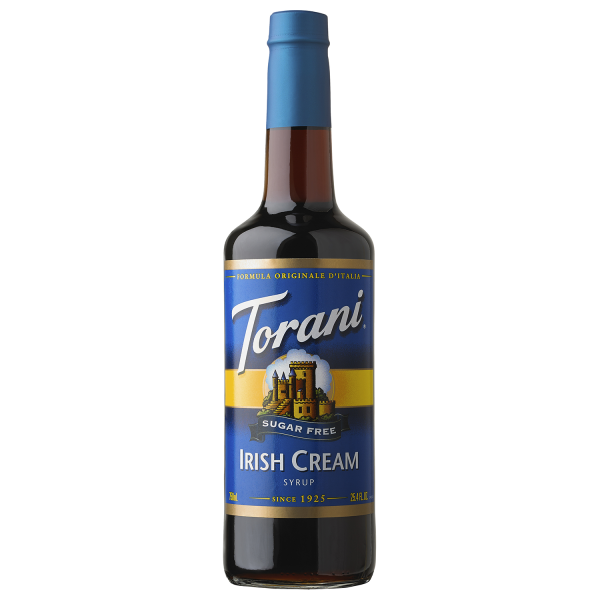 Torani Sugar Free Irish Cream Syrup - Bottle (750mL)