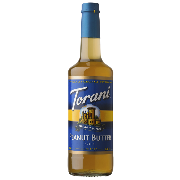 Torani Sugar Free Peanut Butter Syrup - Bottle (750mL)
