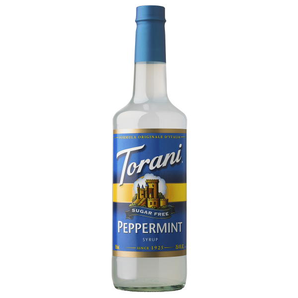 Torani Sugar Free Peppermint Syrup - Bottle (750mL)