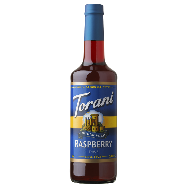 Torani Sugar Free Raspberry Syrup - Bottle (750mL)