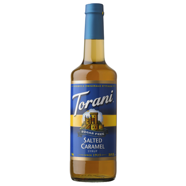 Torani Sugar Free Salted Caramel Syrup - Bottle (750mL)